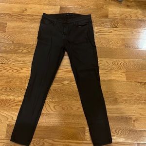 Black jbrand supper skinny jeans